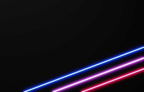 彩色发光的霓虹背景图像图片下载