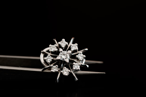 一个闪闪发光的展示:熟练手工制作的珠宝和配件图片下载