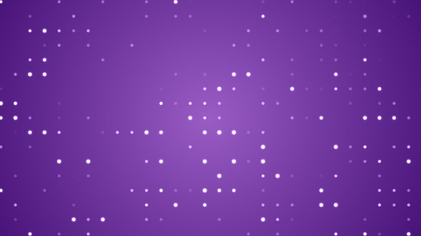 在渐变背景上随机生成的彩色小点。小星星生成无缝循环背景动画演示，脱口秀，播客等。图片下载