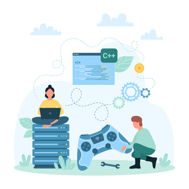 游戏开发制作，小人手柄维修，网游开发图片下载