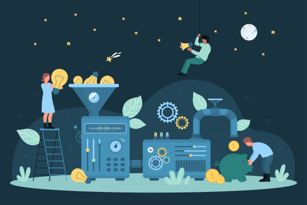 执行和货币化的想法是黑暗的概念图片下载