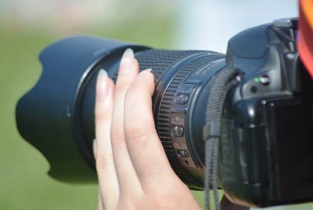 女孩的摄影师图片下载