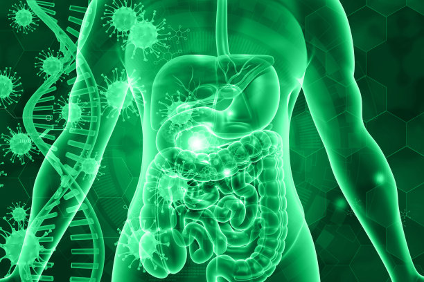 人体解剖，dna链和病毒细胞图片下载