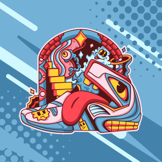 慵懒的步行鞋图片下载