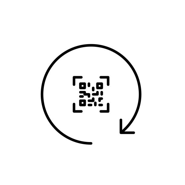 带有更新符号的Qr码。报酬和奖励。像素完美，可编辑的笔触图片下载
