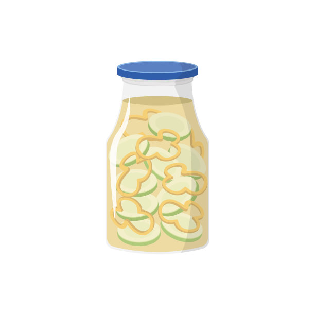 果酱或果酱罐。罐装水果或浆果。果脯在玻璃罐中设置矢量插图。农贸市场品牌。有机食品生态模板。含维生素的甜点图片下载