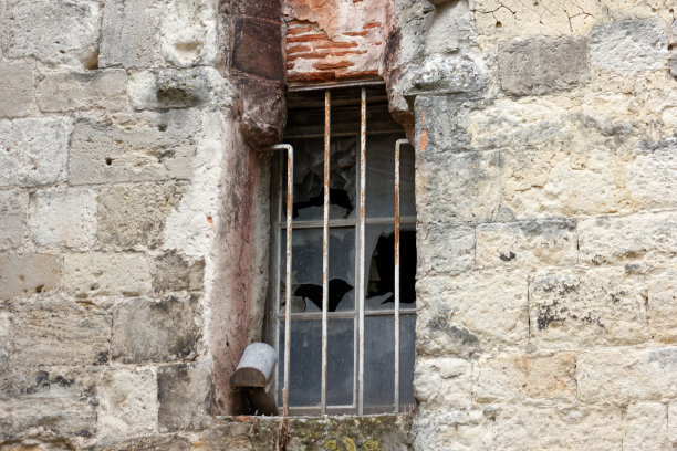 夏天法国城市巴扎斯的详细照片图片下载