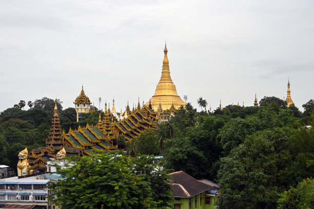 缅甸仰光大金塔图片下载