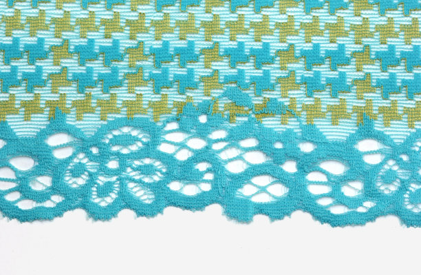 带蕾丝织物的微距照片图片下载