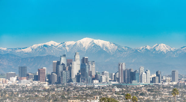 洛杉矶天际线图片下载