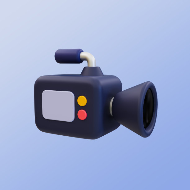 3d迷你电影摄影机。摄像机。3 d演示。图片下载