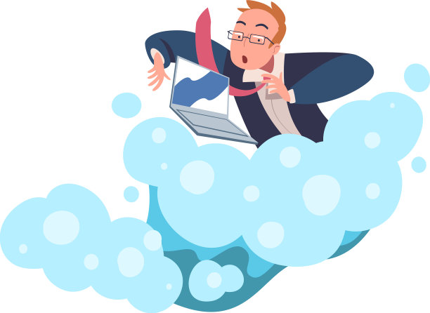 人的企业家性格溺水于水中图片下载