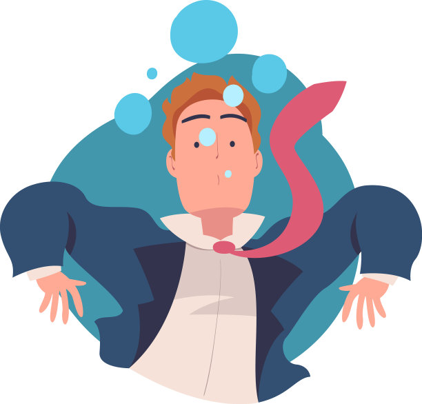 人的企业家性格溺水于水中图片下载
