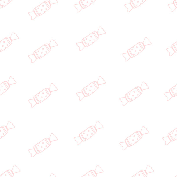 甜蜜的糖果背景情人节设计。图片下载