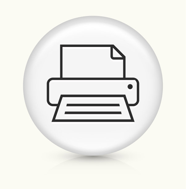 电脑打印机图标图片下载