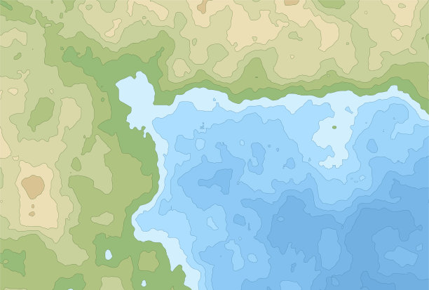 通用地形图高程线211图片下载