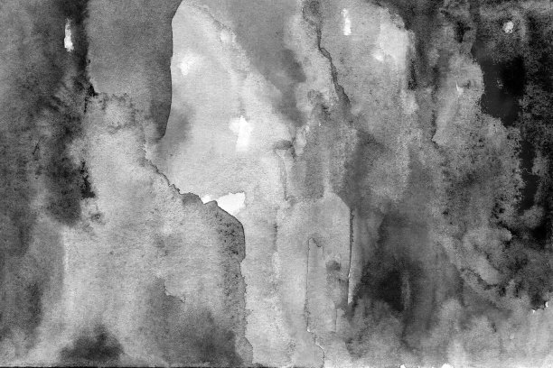 黑白水彩纹理图片下载