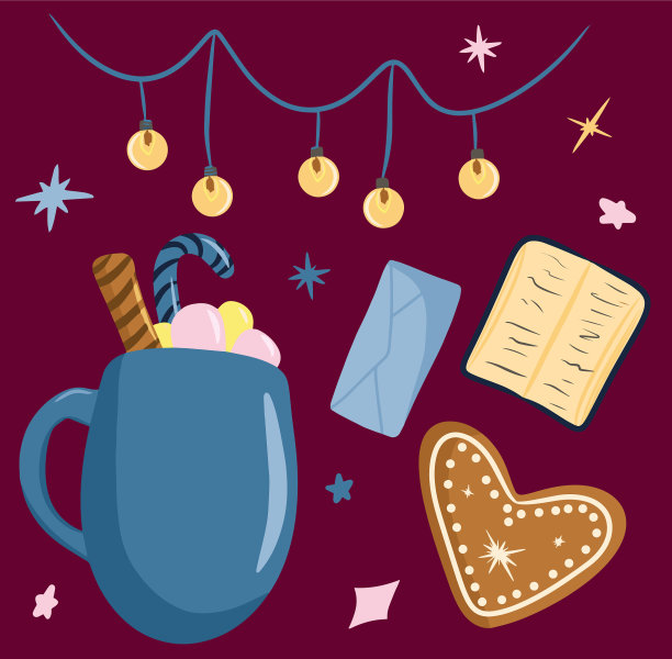 一套集合舒适元素的冬装图片下载