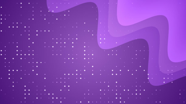 波背景。简单的现代优雅的创意波浪形状与小点移动的背景。Bg适用于商业动画、公司、万圣节、生日庆典、母亲节等。图片下载