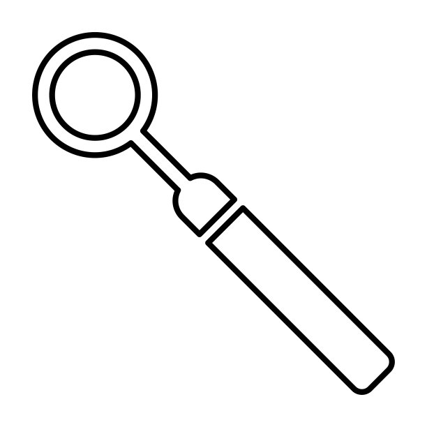 牙镜图标图片下载