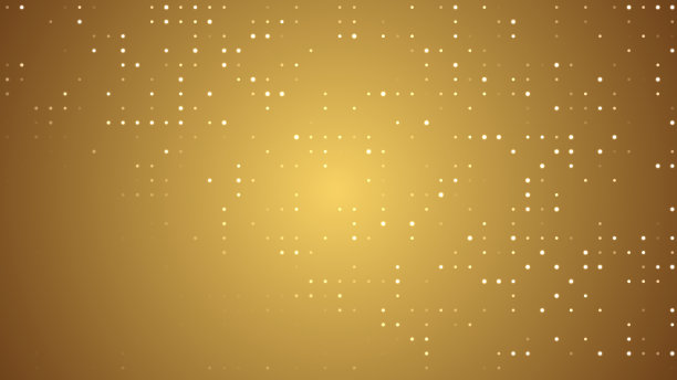 在渐变背景上随机生成的彩色小点。小星星生成无缝循环背景动画演示，脱口秀，播客等。图片下载