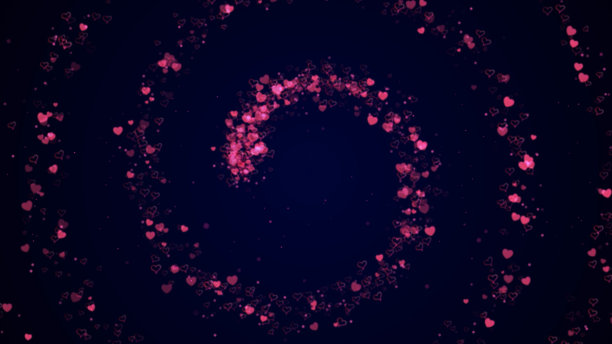 4K飞行爱情背景图片下载