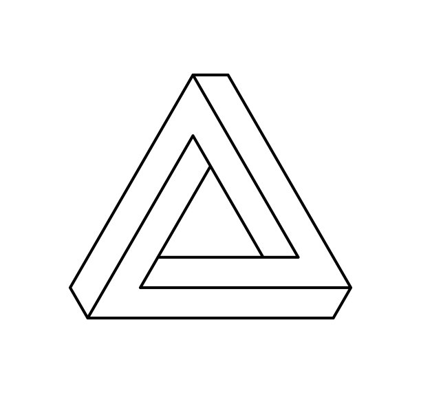 不可能的三角形图片下载