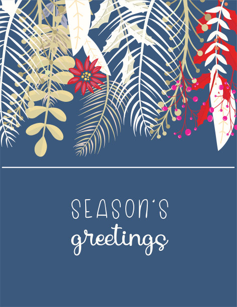 圣诞民间艺术模板图片下载