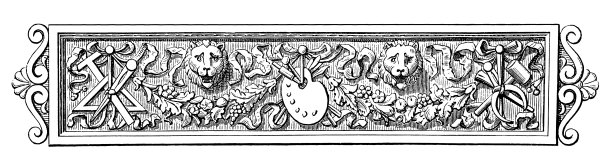 古董页装饰，艺术和建筑图片下载