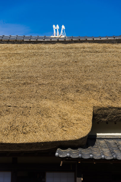 新年屋顶装饰图片下载