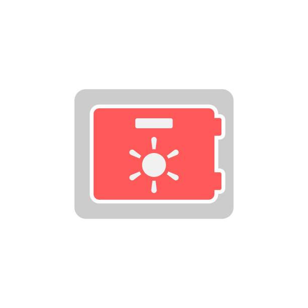 金属安全图标。图片下载