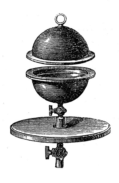 古董插图:马格德堡半球图片下载