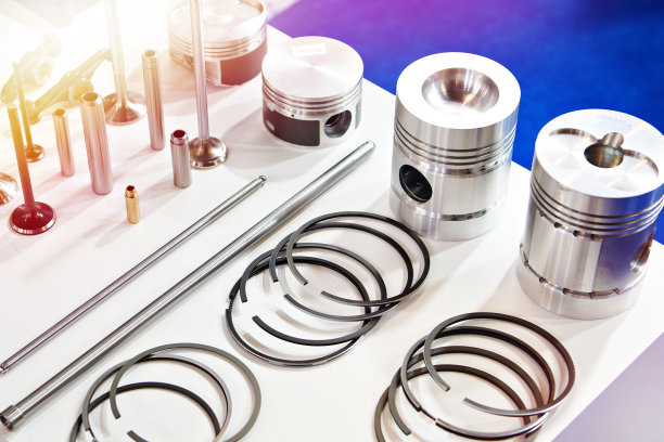 活塞、环、气门和发动机部件图片下载