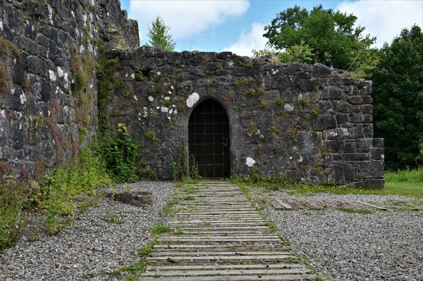 苏格兰的地标——穆格多克城堡图片下载