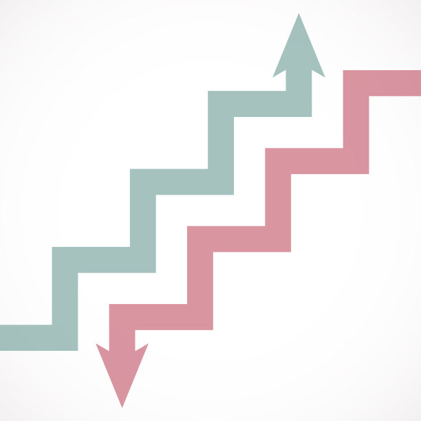 楼梯-向上和向下的箭头图片下载