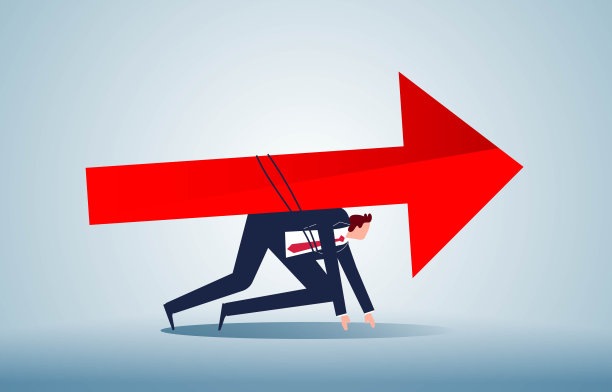 职业或商业挑战，开始新的业务或职业，提高效率高速和高效的发展，有竞争力的技能和优势，商人箭束准备开始图片下载