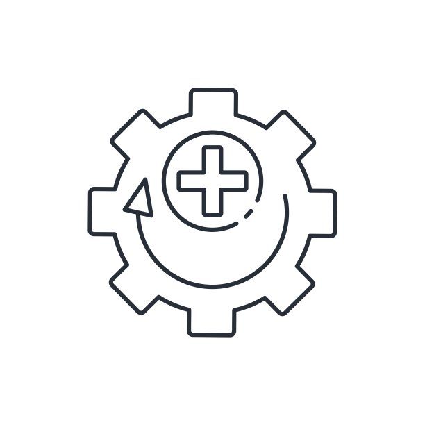 添加、更改设备配置。矢量线性图标隔离在白色背景。图片下载