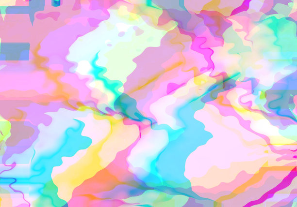 抽象的背景与振动彩色波纹图片下载