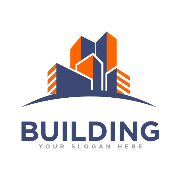 大厦标志设计插图图片下载