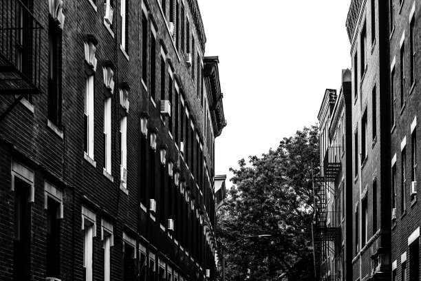 波士顿正面，北端图片下载