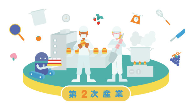 从事水果加工的男女第二产业图片下载