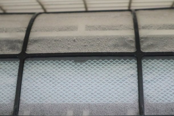 关闭脏的空调过滤器图片下载