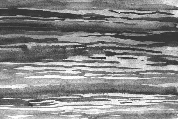 黑白水彩纹理图片下载