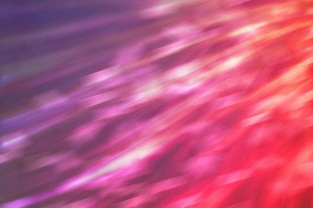 彩虹般的闪光。Led霓虹紫粉金发光。光线通过棱镜的折射抽象节日感人的节日背景图片下载