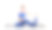 瑜伽锻炼。年轻女子在白色背景上伸展身体图片下载
