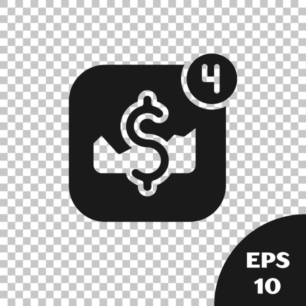 黑色移动股票交易概念图标隔离在透明的背景。网上交易，股票市场分析，商业和投资。向量图片下载