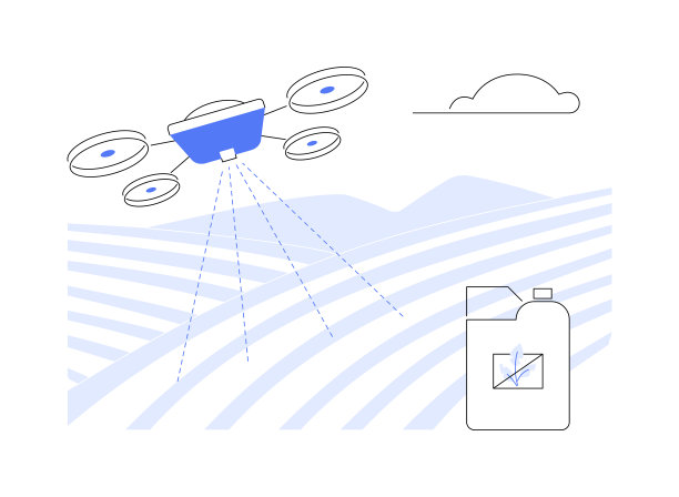 除草剂抽象概念矢量插图。图片下载