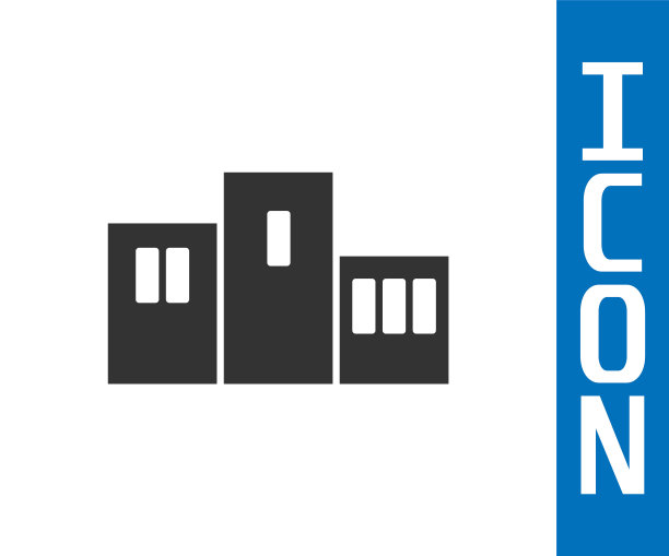 灰色奖项在体育冠军领奖台图标孤立的白色背景。向量图片下载