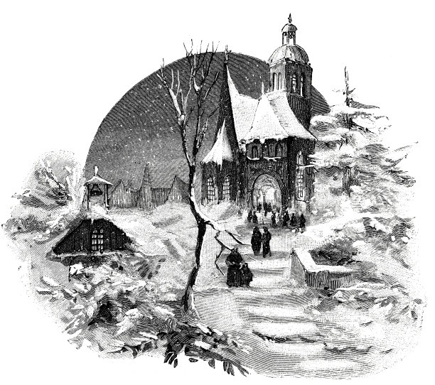 人们在平安夜去教堂图片下载