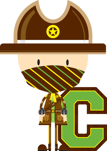 C代表牛仔图片下载